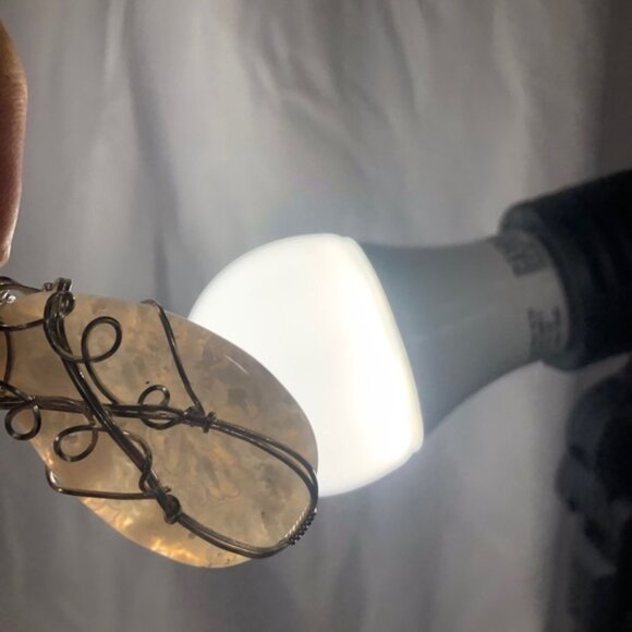 Crazy Lace Chalcedony Agate Necklace Pendant - Picture 5 of 5